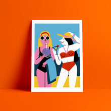 Load image into Gallery viewer, Beach Time // A4 Digital Print
