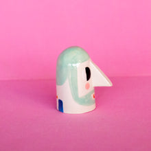 Load image into Gallery viewer, Gaspar, Nosy People - Handmade Ceramic Sculpture
