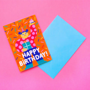 Happy Birthday // A6 Greeting Card