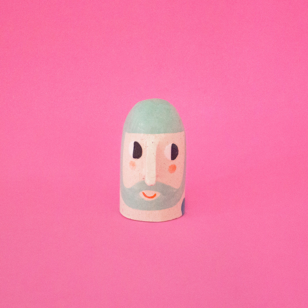 Augusto / Nosy People Ceramic Sculpture