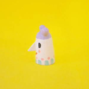 Adelina / Nosy People Ceramic Sculpture