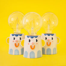 Load image into Gallery viewer, Special Edition Baby Blue / Good Friend Ceramic Lamp
