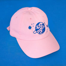 Load image into Gallery viewer, Playful Planet Cap // Light Pink &amp; Blue
