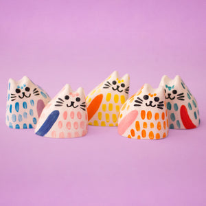 Baby Cats /  Tiny Ceramic Sculptures