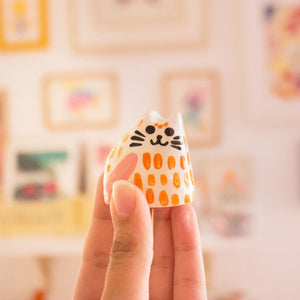 Baby Cats /  Tiny Ceramic Sculptures