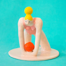 Load image into Gallery viewer, Gymnast III / Ceramic Sculpture
