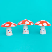Load image into Gallery viewer, Mini Mushroom / Ceramic Sculpture
