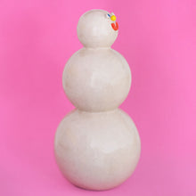 Load image into Gallery viewer, Snowman / Ceramic Sculpture
