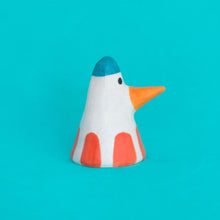 Load image into Gallery viewer, Coneheads / Birds /  Tiny Ceramic Sculptures
