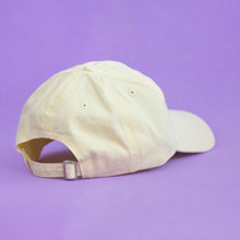 Load image into Gallery viewer, Magic Lemon Cap // Light Yellow &amp; Purple
