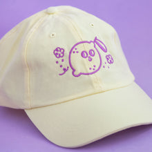 Load image into Gallery viewer, Magic Lemon Cap // Light Yellow &amp; Purple
