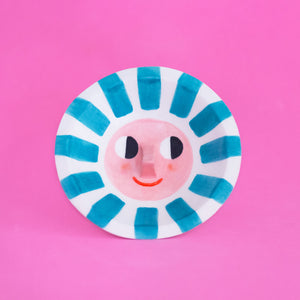 Happy Sun Teal / Trinket Dish