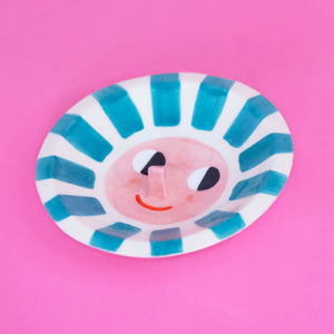 Happy Sun Teal / Trinket Dish