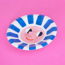 Load image into Gallery viewer, Happy Sun Blue / Trinket Dish
