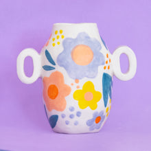 Load image into Gallery viewer, Floral I / Ceramic Vase
