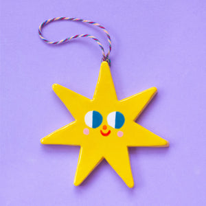 Big Shiny Star / Christmas Decorations