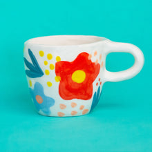 Load image into Gallery viewer, Floral I / Ceramic Cup
