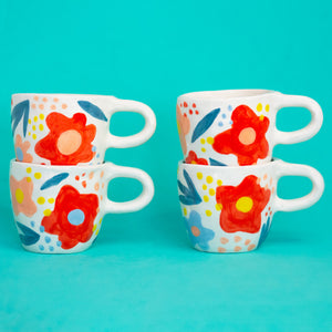 Floral I / Ceramic Cup