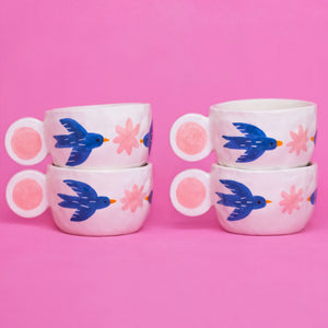 Bird / Ceramic Cup