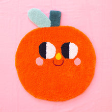 Load image into Gallery viewer, Orange Tufted Rug
