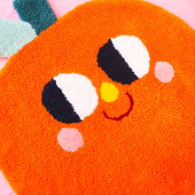 Load image into Gallery viewer, Orange Tufted Rug
