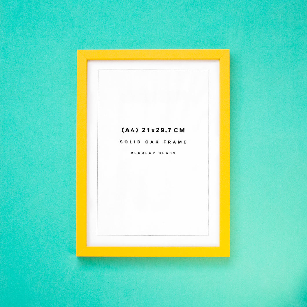 Yellow Oak Frame 21x29,7 (A4)