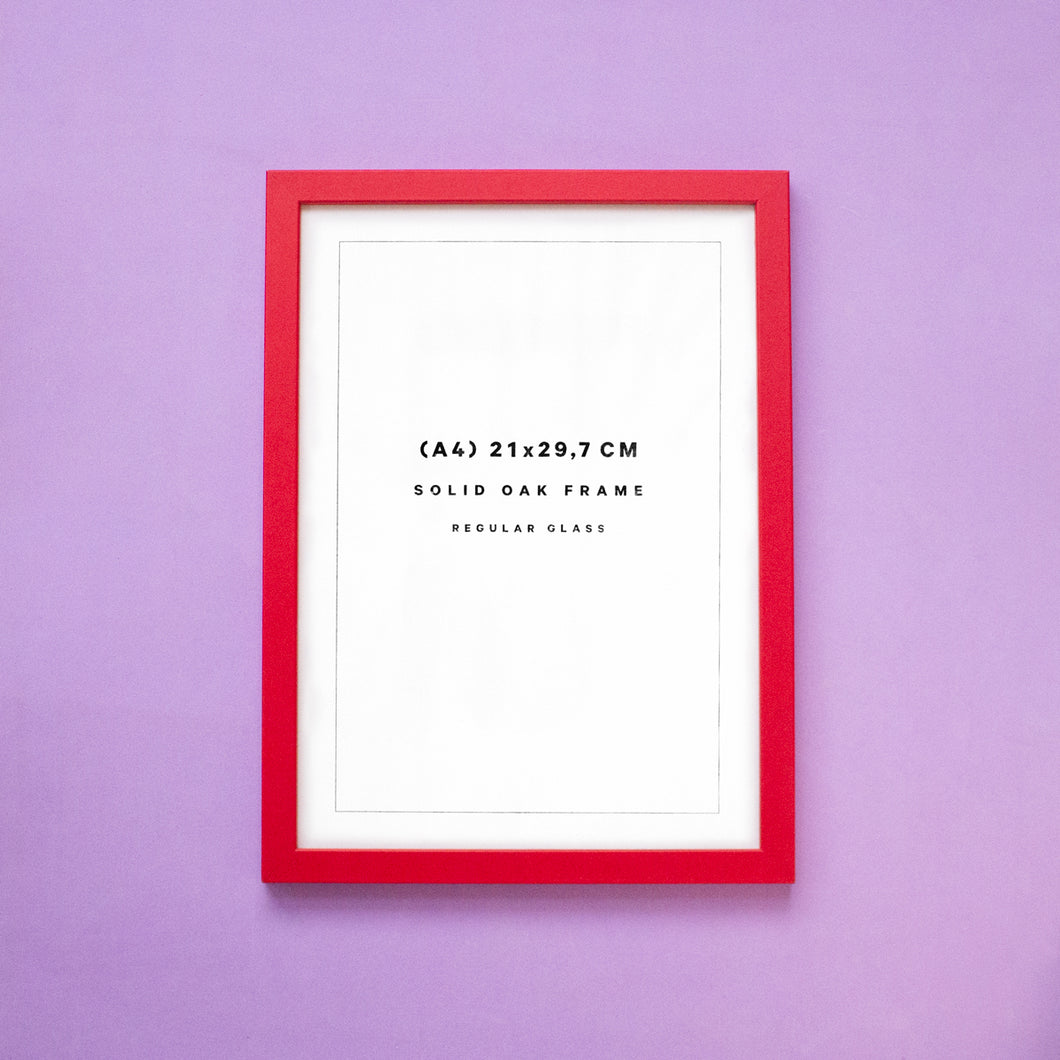 Red Oak Frame 21x29,7 (A4)