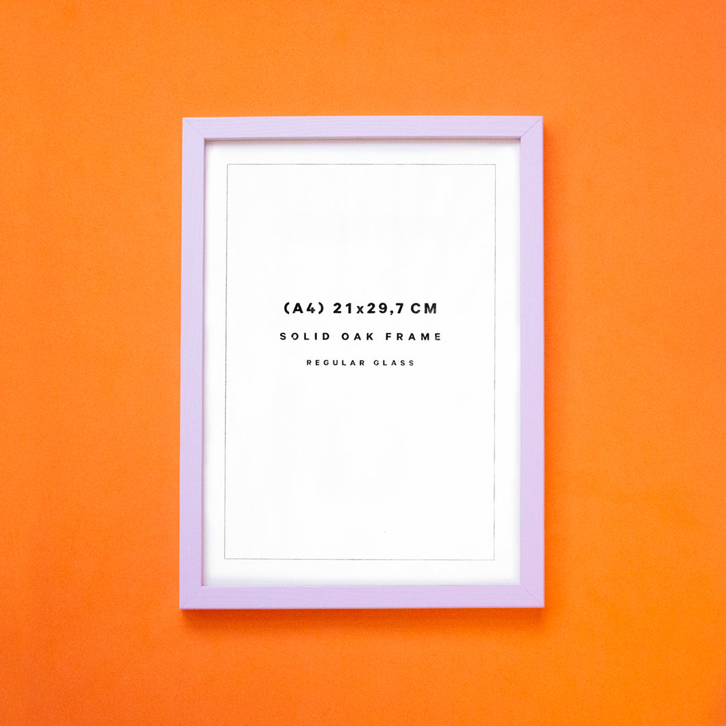 Lilac Oak Frame 21x29,7 (A4)