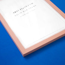 Load image into Gallery viewer, Pink Oak Frame 21x29,7 (A4)
