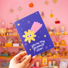 Load image into Gallery viewer, You're My Favorite Star // A6 Greeting Card
