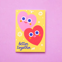 Load image into Gallery viewer, Better Together // A6 Greeting Card
