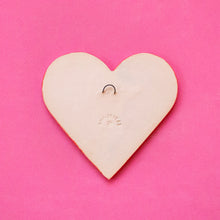Load image into Gallery viewer, Big Sweat Heart - Handmade Hanging Ceramics Ornaments
