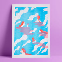 Load image into Gallery viewer, Island IV // A3 Risograph
