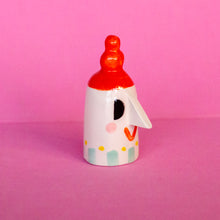 Load image into Gallery viewer, Lucia, Nosy People - Handmade Ceramic Sculpture
