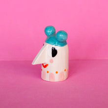 Load image into Gallery viewer, Rosalina, Nosy People - Handmade Ceramic Sculpture
