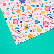 Load image into Gallery viewer, Wrapping Paper - Funky Friends
