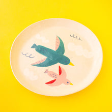 Load image into Gallery viewer, Birds / Medium Ceramic Plate
