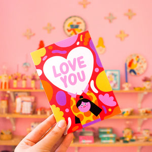 Love You // A6 Greeting Card