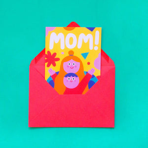 Mom // A6 Greeting Card